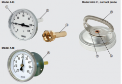 德國WIKA撥號(hào)類型溫度計(jì)
