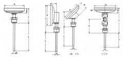 雙金屬溫度計(jì)常見(jiàn)安裝方法
